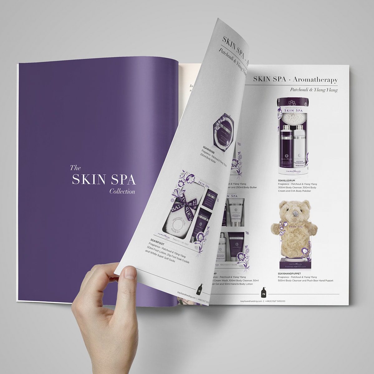 Baylis & Harding Brochure | Portfolio | Blackberry Design