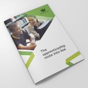 Law Society Apprenticeships Brochure | Portfolio | Blackberry Design