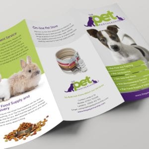 Pet Partnership Leaflet | Portfolio | Blackberry Design