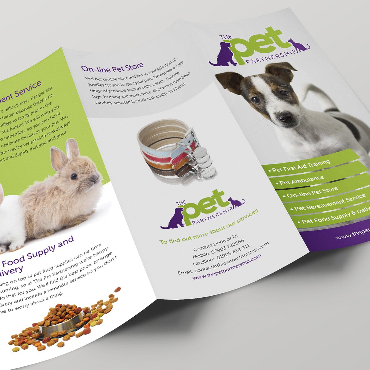 Pet Partnership Leaflet | Portfolio | Blackberry Design