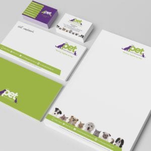 Pet Partnership Stationery | Portfolio | Blackberry Design