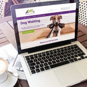 Pet Partnership Website | Portfolio | Blackberry Design